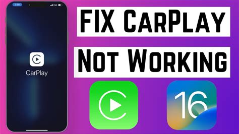 How To Fix Carplay Not Working On Iphone Ios Fix Apple Carplay Not