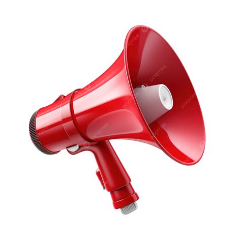 3d Megaphone Speaker Or Loudspeaker Bullhorn Free Png Download Cartoon Danger Warning Png