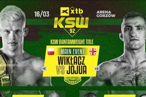 Ksw Kolejno Walk Ksw Karta Walk Ksw Lista Walk Kto Walczy