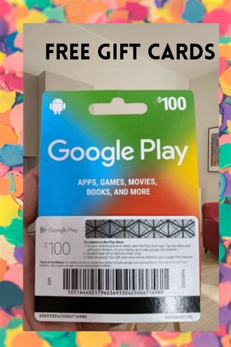 Free 100 Google Play Gift Card Google Play Gift Card Google Play