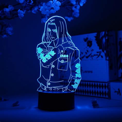 Tokyo Revengers Anime Lamp Manji Otaku Lamp Figure Night Light