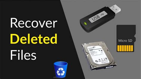 How To Recover Deleted Files From USB Flash Drive SD Card Hard Disk