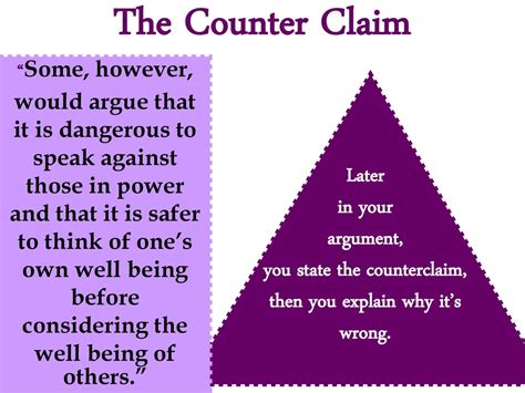 Claims And Counterclaims Every Argument Has 2 Sides Ppt Download