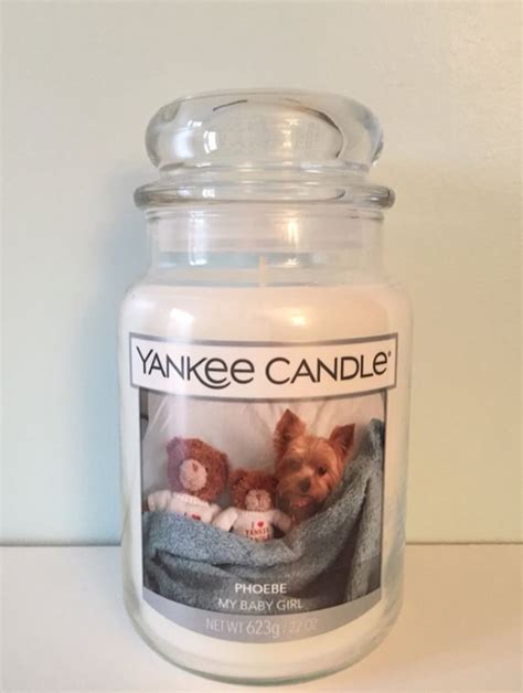 How cute is this personalised Yankee Candle? Share your images with # ...