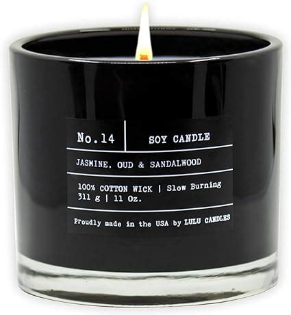 Amazon Lulu Candles Jasmine Oud Sandalwood Luxury Scented