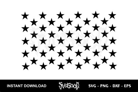 American Flag Stars SVG 50 Stars SVG - SVGGOOD