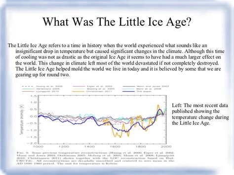 Climate & History - The Little Ice Age