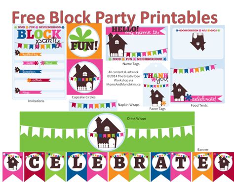 Free Printable Neighborhood Block Party Invitations - Free Templates ...