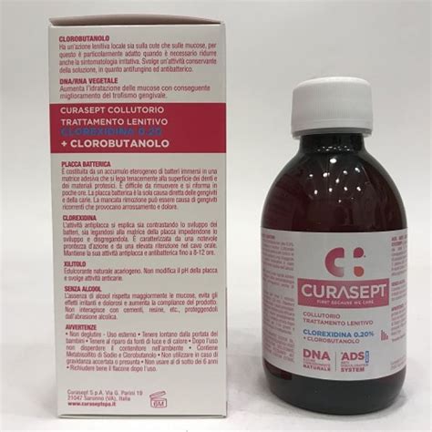 Curasept DNA ADS Collutorio Trattamento Lenitivo 0 20 200ml Farmacia