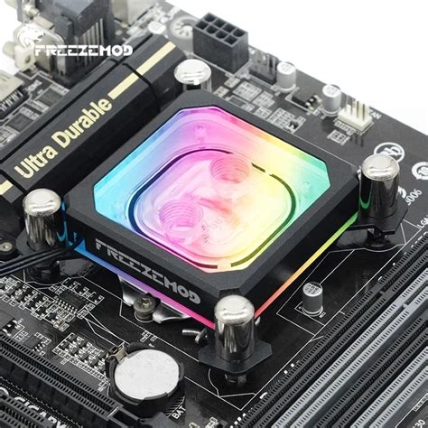 FREEZEMOD Bloque De Agua De CPU Para INTEL LGA 1700 115X 2011 5V 3