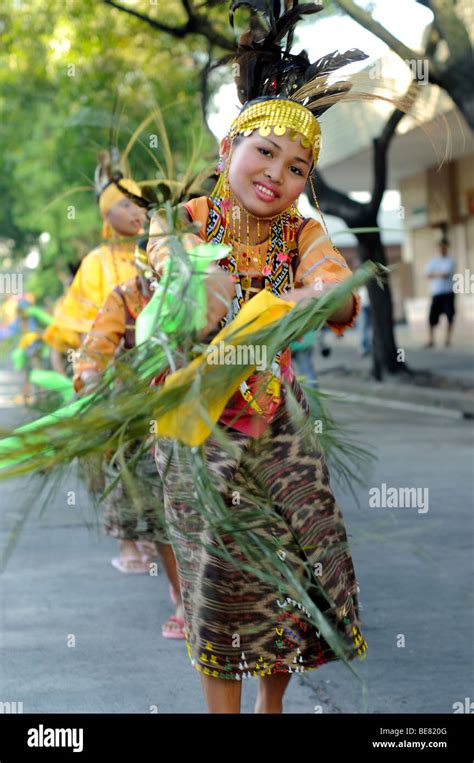 Kadayawan Festival Davao City Davao Del Norte Philippines Stock Photo