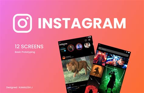 Instagram UI Kit 2023 1.0 by Kamalesh J on Dribbble