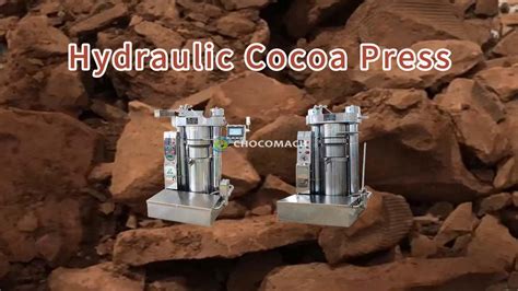 Hydraulic Oil Press Cocoa Butter Press Nut Cold Oil Press Peanut Oil