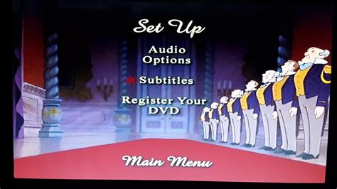 Cinderella Ii Dreams Come True Special Edition 2002 07 Dvd Menu