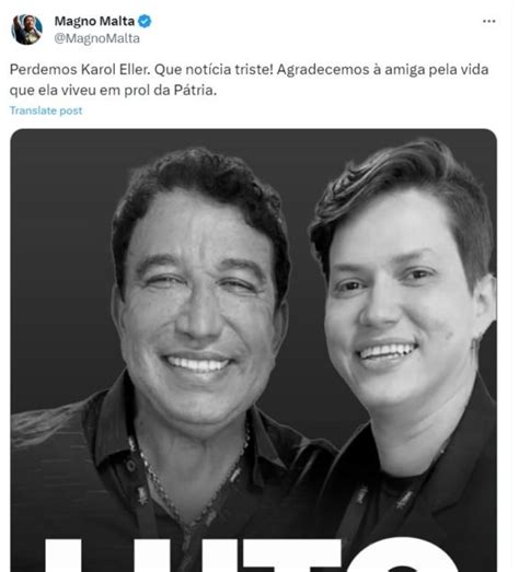 Bolsonaro E Outros Pol Ticos Lamentam Morte Da Influencer Karol Eller