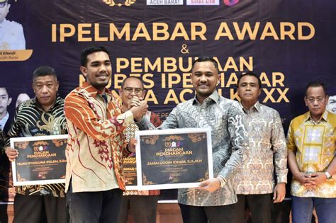 Jamal Idham Kembali Terima Penghargaan Sebagai Sosok Tokoh Inspiratif