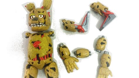 Five Nights At Freddy S Springtrap Assembly Funko Articulated