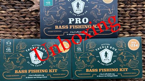 Mystery Tackle Box Pro Bass Fishing Kit Unboxing Youtube