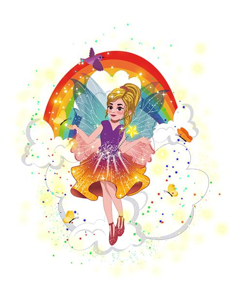 Arcenciel The Rainbow Fairy Teelie Turner Author