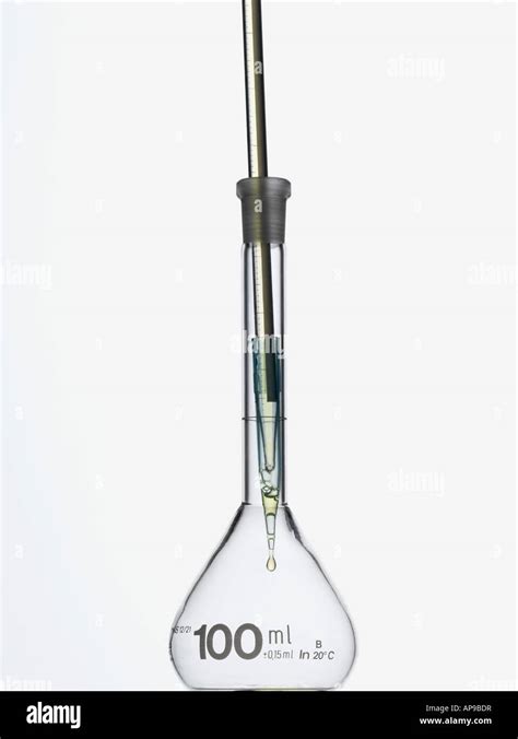 Conical Flask And Pipette Stock Photo Alamy