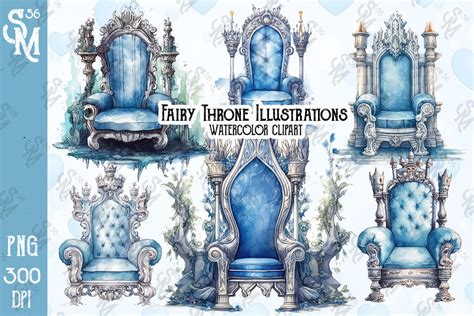 Fairy Throne Illustrations Sublimation Graphic By Stevenmunoz