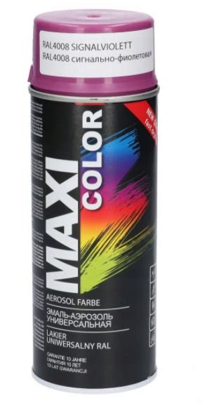 MAXI COLOR RAL 4008 FARBA LAKIER FIOLETOWY SPRAY za 13 50 zł z Ząbki