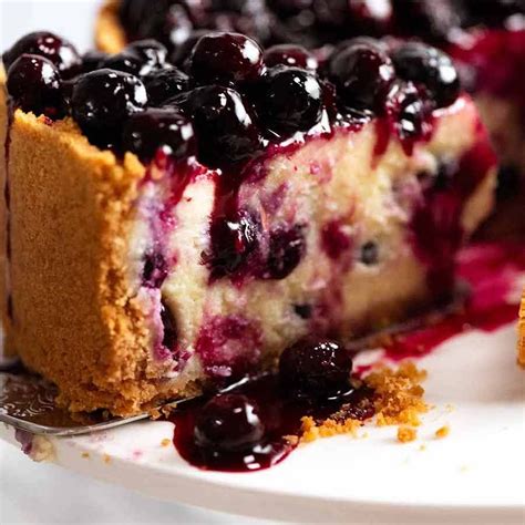 Blueberry Cheesecake Recipetin Eats