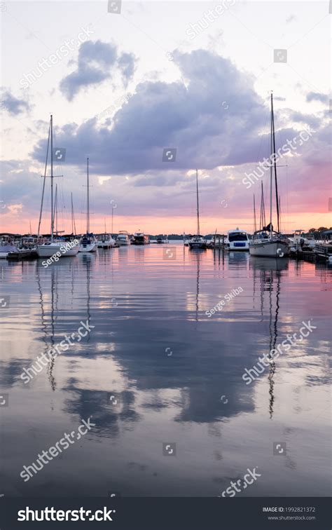 Serene Sunset Over Lake Norman Stock Photo 1992821372 | Shutterstock