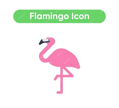 Premium Vector | Flamingo emoji vector illustration Flamingo vector icon