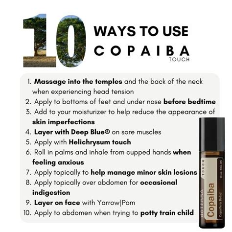 DoTERRA Copaiba Touch Roller 10ml