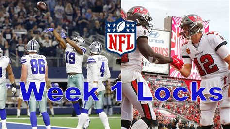 Nfl Week 1 Betting Locks And Predictions 2022 Youtube