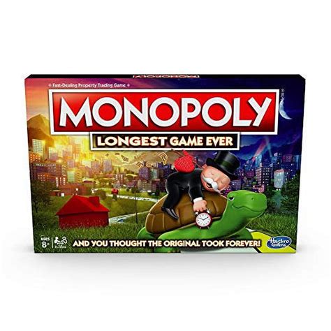 Extended Play Monopoly: The Longest Game Ever by Hasbro Gaming ...