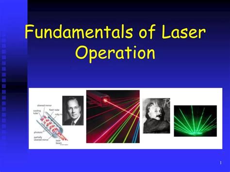 Ppt Fundamentals Of Laser Operation Powerpoint Presentation Free