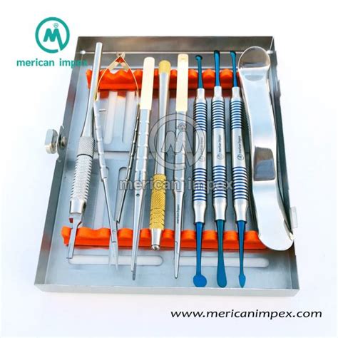 Dental Bone Mill Crusher Plier Bone Graft Kit Merican Impex