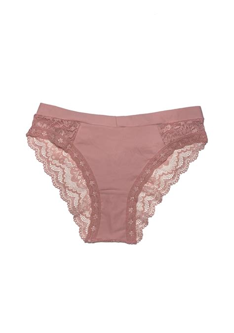 Calcinha C S Em Microfibra E Renda Michelle Lingerie