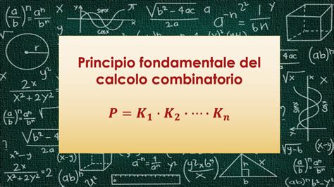 Principio Fondamentale Del Calcolo Combinatorio YouTube