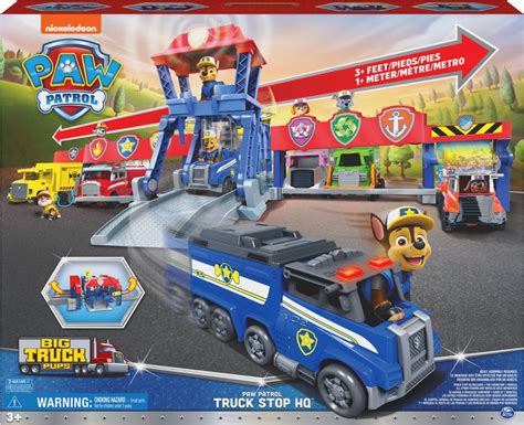 Foto Garáž Spin Master Paw Patrol Big Truck Pups Truck Stop HQ - Zbozi.cz