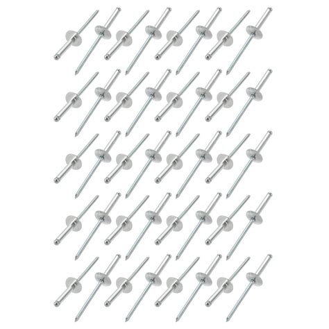 Uxcell Uxcell Pcs Mm X Mm Aluminum Open End Large Flange Rivets