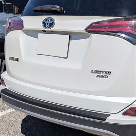 Toyota RAV4 Rear Bumper Protector 2013 2018 RBP 009