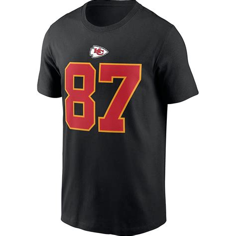 Nike Mens Kansas City Chiefs Travis Kelce 87 Players T Shirt Academy