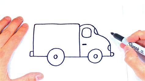 C Mo Dibujar Un Camion Paso A Paso Dibujo De Camion Youtube