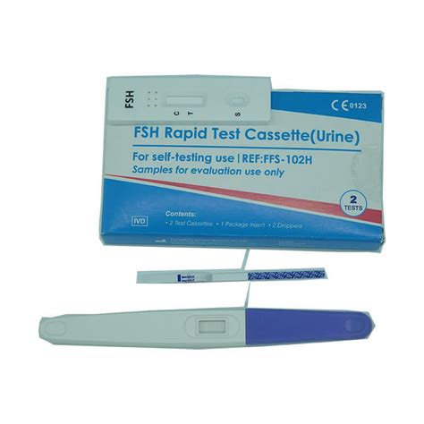 Home Self Testing Poct Follicle Stimulating Hormone Test China Female