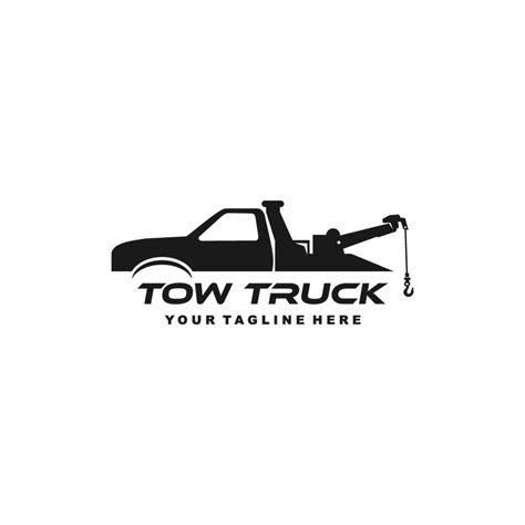 Illustration Vector Graphic Of Towing Truck Service Logo Design