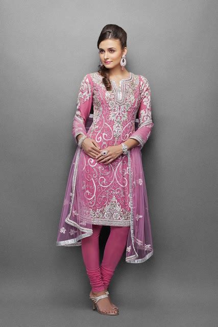 Churidar Suits Pakistani Girls And Women October 2012 Fashion For