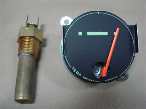 B10885ck Temperature Gauge And Sender Kit 6 Volt Larry S Thunderbird And Mustang Parts