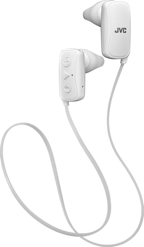 Best Buy Jvc Gumy Wireless In Ear Headphones White Haf250btw