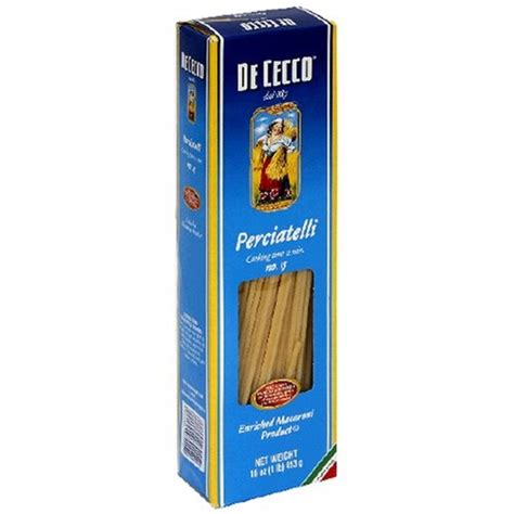 De Cecco Semolina Pasta Bucatini No 15 1 Pound Pack Of 5 Pasta