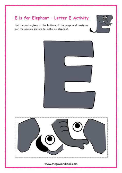 Letter E Activities Letter E Worksheets Letter E Activities For