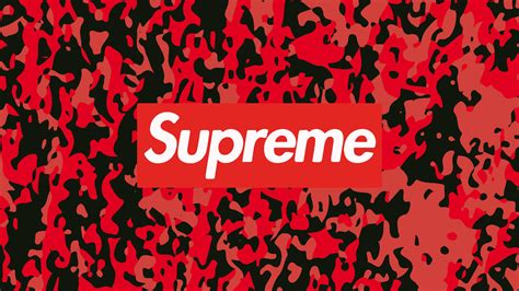 Download Superior Supreme Logo Black And Red Abstract Wallpaper ...