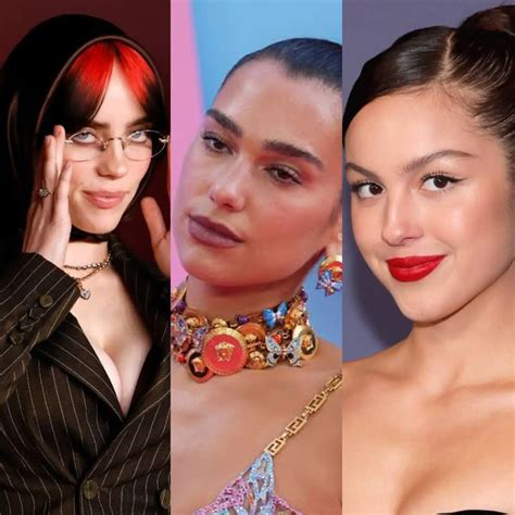 Billie Eilish Dua Lipa And Olivia Rodrigo Billed To Perform At The